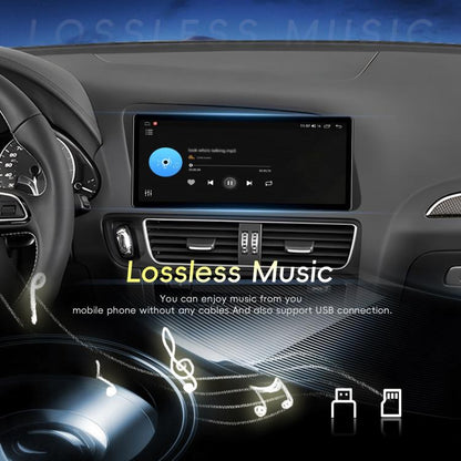 For Audi Q5 2009-2019 Android 15 10.33 inch 2G+64G Car Central Control Audio Video Navigation, Specification:Standard+AHD+Microphone - Car MP3 & MP4 & MP5 by buy2fix | Online Shopping UK | buy2fix