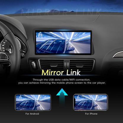 For Audi Q5 2009-2019 Android 15 10.33 inch 2G+64G Car Central Control Audio Video Navigation, Specification:Standard+AHD+Microphone - Car MP3 & MP4 & MP5 by buy2fix | Online Shopping UK | buy2fix