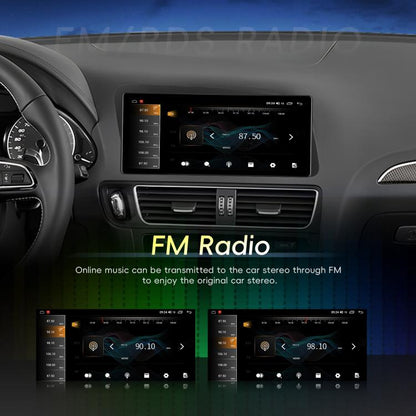 For Audi Q5 2009-2019 Android 15 10.33 inch 2G+64G Car Central Control Audio Video Navigation, Specification:Standard+AHD+Microphone - Car MP3 & MP4 & MP5 by buy2fix | Online Shopping UK | buy2fix