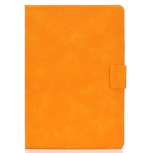 For iPad Air 2020 10.9 Cowhide Texture Horizontal Flip Leather Case with Holder & Card Slots & Sleep / Wake-up(Khaki) - iPad Air (2022) / (2020) 10.9 Cases by buy2fix | Online Shopping UK | buy2fix