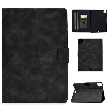 For iPad Air 2020 10.9 Cowhide Texture Horizontal Flip Leather Case with Holder & Card Slots & Sleep / Wake-up(Grey) - iPad Air (2022) / (2020) 10.9 Cases by buy2fix | Online Shopping UK | buy2fix