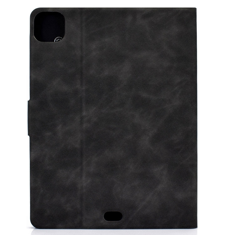 For iPad Air 2020 10.9 Cowhide Texture Horizontal Flip Leather Case with Holder & Card Slots & Sleep / Wake-up(Grey) - iPad Air (2022) / (2020) 10.9 Cases by buy2fix | Online Shopping UK | buy2fix
