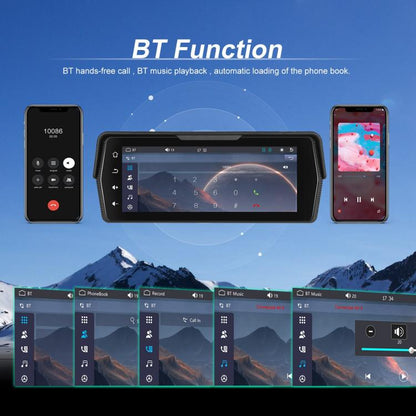 Portable Motorcycle Wireless CarPlay and Android Auto 6.86 inch HD Screen Waterproof Navigator(Black) - Electrical Instruments by buy2fix | Online Shopping UK | buy2fix