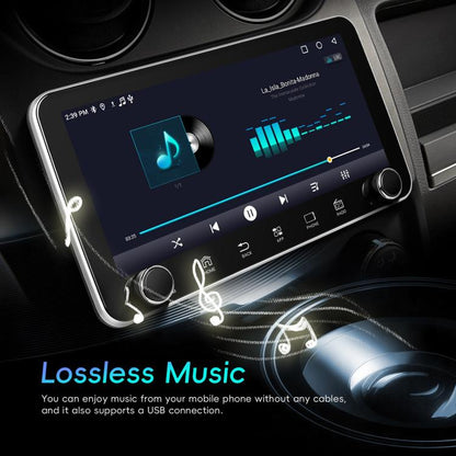 10.36 inch Screen Android 15 Car CarPlay Navigation Integrated Machine with Dual Knob, Specification:Standard - Car MP3 & MP4 & MP5 by buy2fix | Online Shopping UK | buy2fix