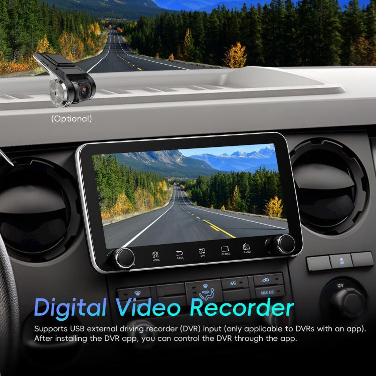 10.36 inch Screen Android 15 Car CarPlay Navigation Integrated Machine with Dual Knob, Specification:Standard - Car MP3 & MP4 & MP5 by buy2fix | Online Shopping UK | buy2fix