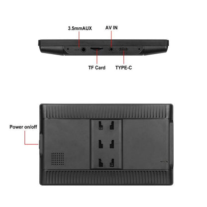 9 inch Car Wireless CarPlay and Android Auto Car HD Navigation Display, Specification:Standard - Car MP3 & MP4 & MP5 by buy2fix | Online Shopping UK | buy2fix