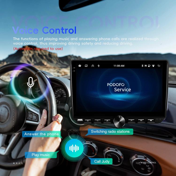 10 inch Screen Android 15 Car Navigation Audio Video Integrated Machine, Specification:Standard - Car MP3 & MP4 & MP5 by buy2fix | Online Shopping UK | buy2fix