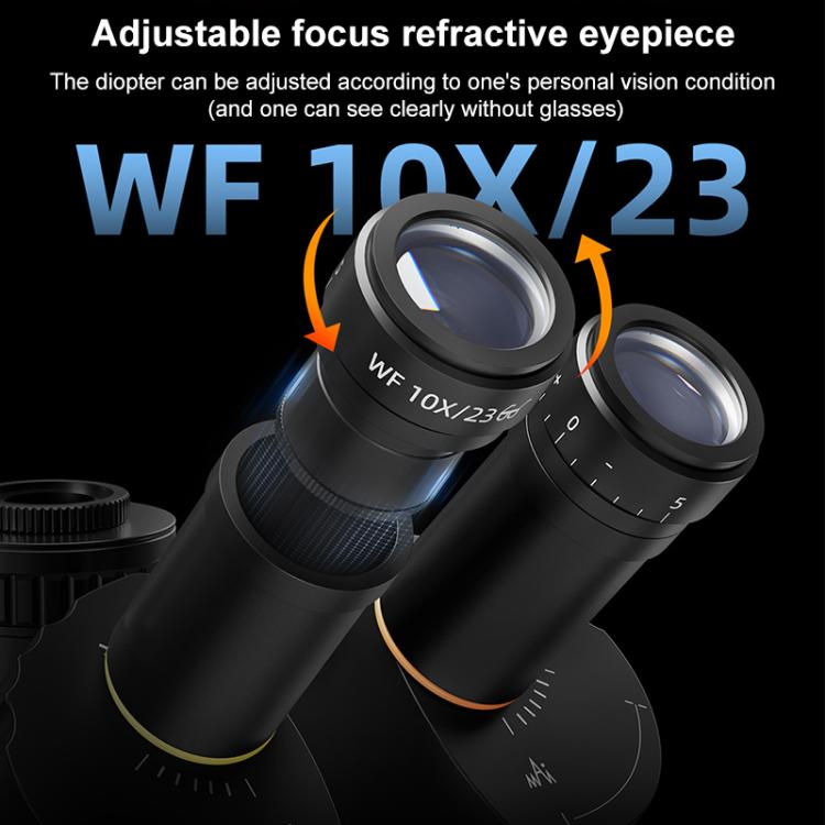 QianLi 6558 6.5X-58X Gorilla Trinocular Microscope, Plug:EU Plug - Microscope Magnifier Series by QIANLI | Online Shopping UK | buy2fix