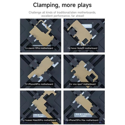 Mechanic Alien X V2.0 360 Clamping Universal Motherboard Fixture - Repair Fixture by MECHANIC | Online Shopping UK | buy2fix