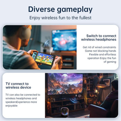 BT-13 2 in 1 Car Wireless Audio Adapter 3.5mm Audio Receiver Transmitter(Black) - Audio Receiver Transmitter by buy2fix | Online Shopping UK | buy2fix