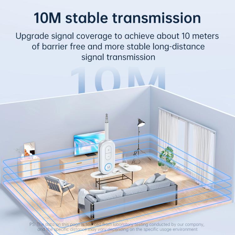 BT-13 2 in 1 Car Wireless Audio Adapter 3.5mm Audio Receiver Transmitter(Black) - Audio Receiver Transmitter by buy2fix | Online Shopping UK | buy2fix