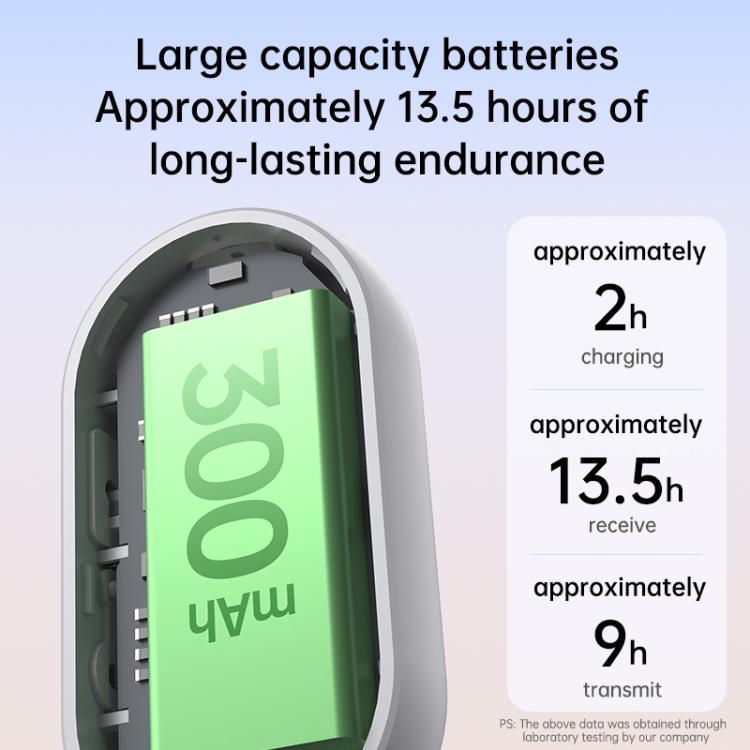 BT-21 2 in 1 Car Wireless Audio Adapter 3.5mm Audio Receiver Transmitter(White) - Audio Receiver Transmitter by buy2fix | Online Shopping UK | buy2fix