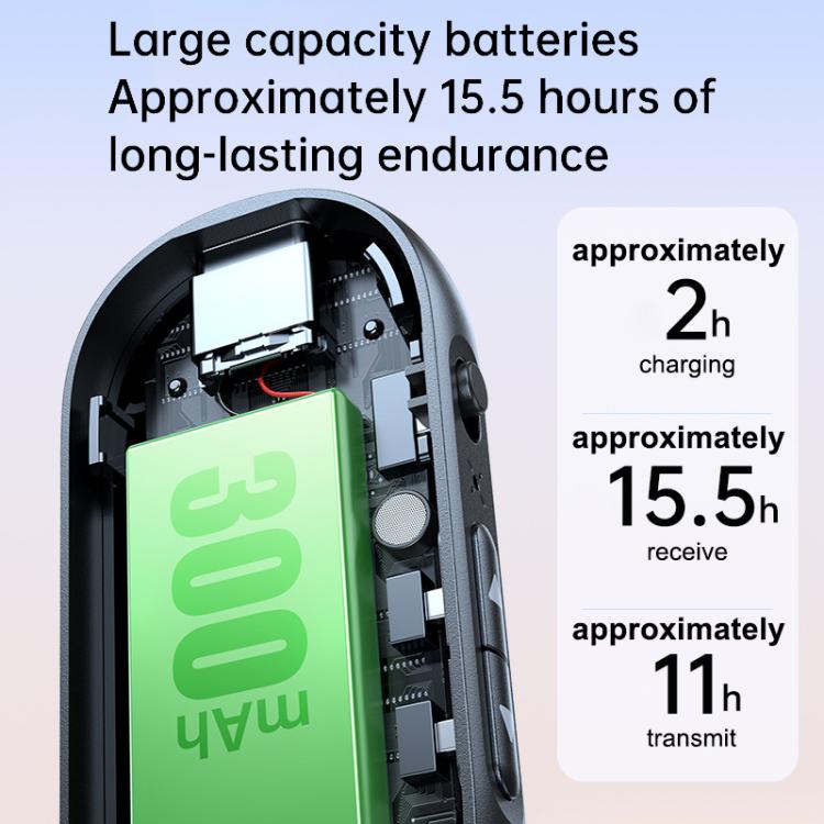 C83 Pro 2 in 1 Car Wireless Audio Adapter 3.5mm Audio Receiver Transmitter(Black) - Audio Receiver Transmitter by buy2fix | Online Shopping UK | buy2fix