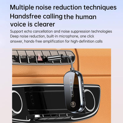 C83 Pro 2 in 1 Car Wireless Audio Adapter 3.5mm Audio Receiver Transmitter(Black) - Audio Receiver Transmitter by buy2fix | Online Shopping UK | buy2fix