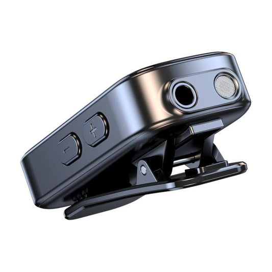 C89 2 in 1 Back Clip Wireless Audio Adapter Car 3.5mm Audio Receiver Transmitter(Black) - Audio Receiver Transmitter by buy2fix | Online Shopping UK | buy2fix