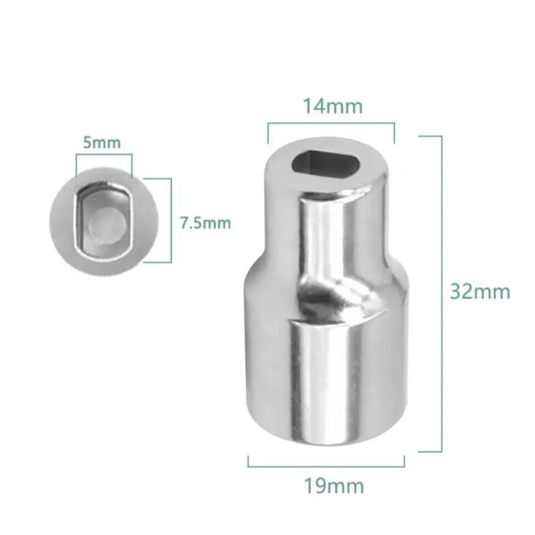 Universal Shock Absorber Socket Shock Absorber Rod Tool(Silver) - Power Cushion by buy2fix | Online Shopping UK | buy2fix
