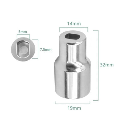 Universal Shock Absorber Socket Shock Absorber Rod Tool(Silver) - Power Cushion by buy2fix | Online Shopping UK | buy2fix