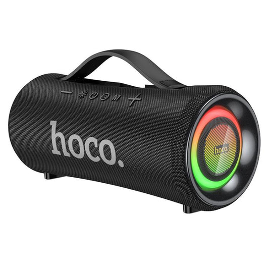 hoco HA10 Oleada Outdoor Portable Bluetooth Speaker(Black) - Desktop Speaker by hoco | Online Shopping UK | buy2fix