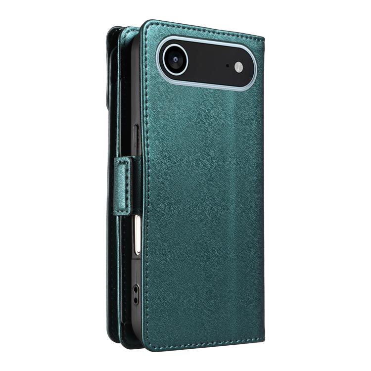 For iPhone Air Multi Card Wallet Leather Phone Case with Strap(Green) - iPhone Air Cases by buy2fix | Online Shopping UK | buy2fix