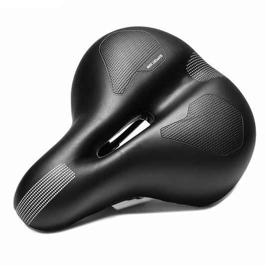 Mountain Bike Shock-absorbing Spring Seat Saddle(Black) - Bicycle Saddle by buy2fix | Online Shopping UK | buy2fix