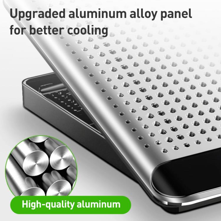 NUOXI Q5A 6-Speed Adjustable 6-Core Large Fan Cooling Pad(Black) - Cooling Pads by NUOXI | Online Shopping UK | buy2fix
