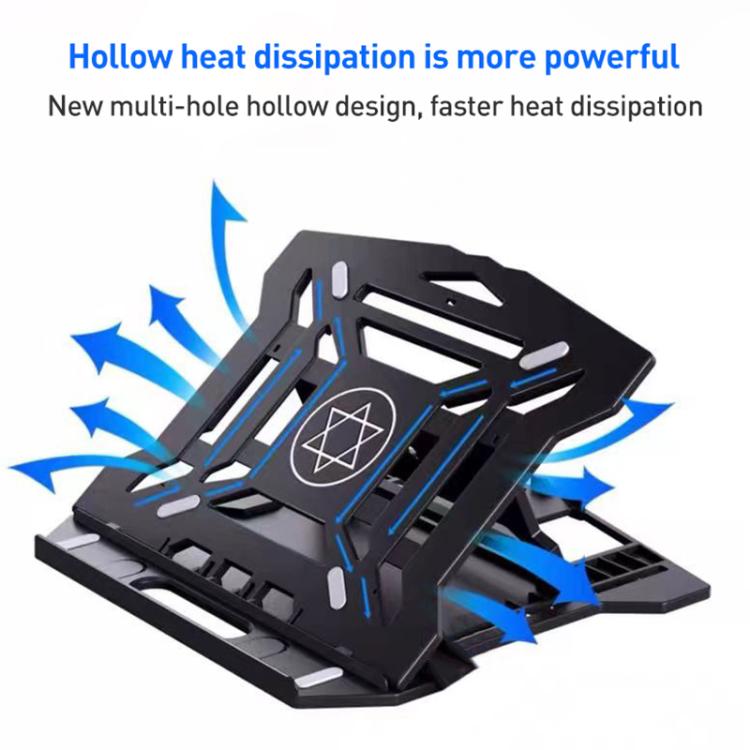 NUOXI N2 8-level Adjustable Laptop Holder, without Turntable(White) - Laptop Stand by NUOXI | Online Shopping UK | buy2fix