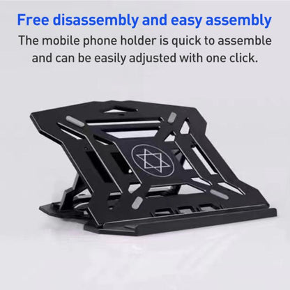 NUOXI N2 8-level Adjustable Laptop Holder, with Turntable(White) - Laptop Stand by NUOXI | Online Shopping UK | buy2fix