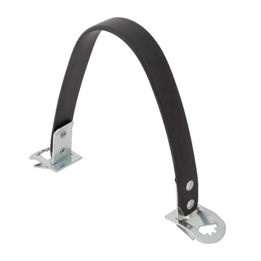 14 inch Car Battery Portable Handle Outdoor Camping Battery Portable Transport Tool, Specification:Flat Head Style - Booster Cable & Clip by buy2fix | Online Shopping UK | buy2fix