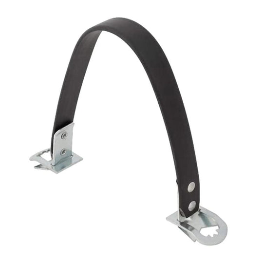 14 inch Car Battery Portable Handle Outdoor Camping Battery Portable Transport Tool, Specification:Flat Head Style