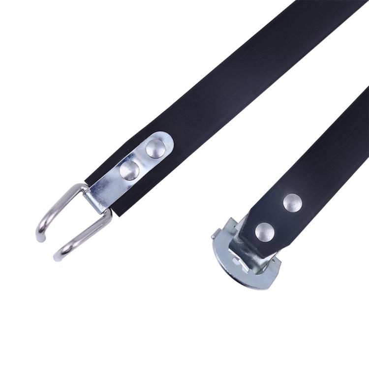 14 inch Car Battery Portable Handle Outdoor Camping Battery Portable Transport Tool, Specification:Hook Style - Booster Cable & Clip by buy2fix | Online Shopping UK | buy2fix