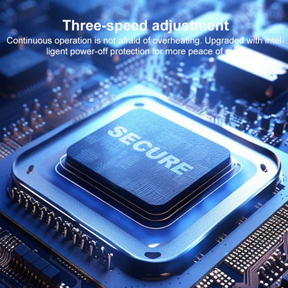 FS-22 Digital Display 100-speed Desktop Air Circulation Electric Fan(Beige) - Electric Fans by buy2fix | Online Shopping UK | buy2fix