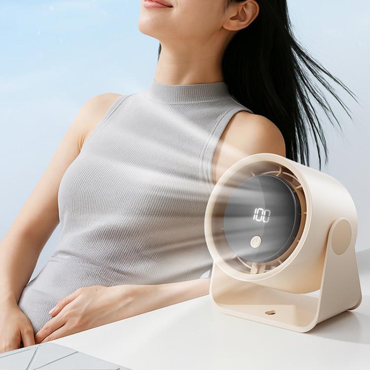 FS-22 Digital Display 100-speed Desktop Air Circulation Electric Fan(Black) - Electric Fans by buy2fix | Online Shopping UK | buy2fix