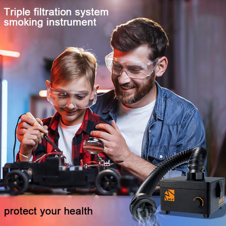 CP-308 Desktop Smoking Apparatus Solder Fume Purifier, Plug:US Plug(Black) - Dust Remove Tool by buy2fix | Online Shopping UK | buy2fix