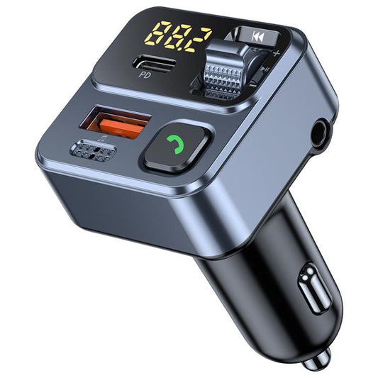 S2 Car Wireless MP3 Player Car Charger(Blue Black) - Bluetooth Car Kits by buy2fix | Online Shopping UK | buy2fix