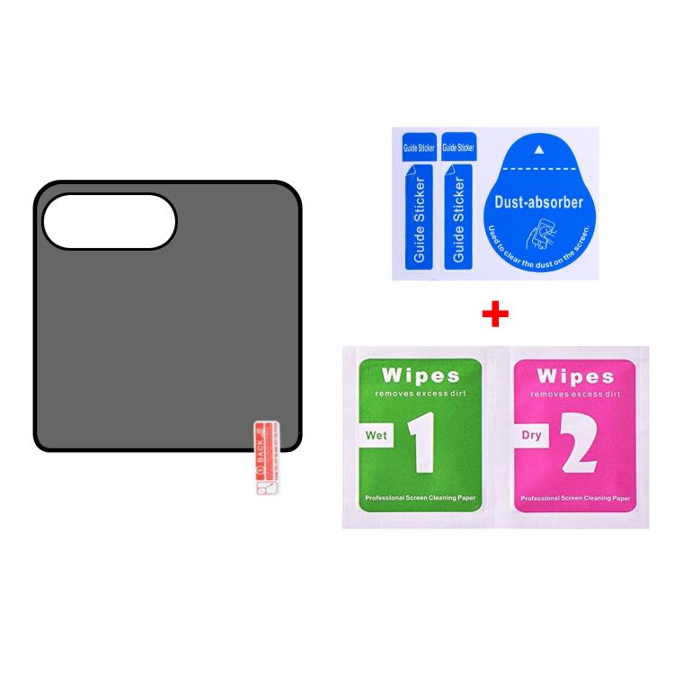 For Motorola Razr 60 3D Hot Bending Edge Glue Anti-spy Privacy Curved Tempered Glass Film - Motorola Tempered Glass by buy2fix | Online Shopping UK | buy2fix