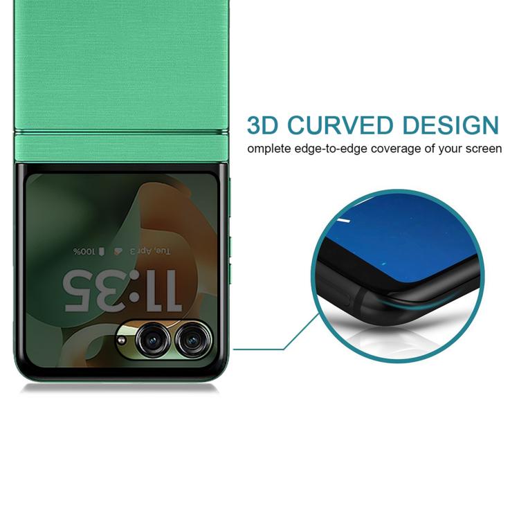 For Motorola Razr 60 25pcs 3D Hot Bending Edge Glue Anti-spy Privacy Curved Tempered Glass Film - Motorola Tempered Glass by buy2fix | Online Shopping UK | buy2fix