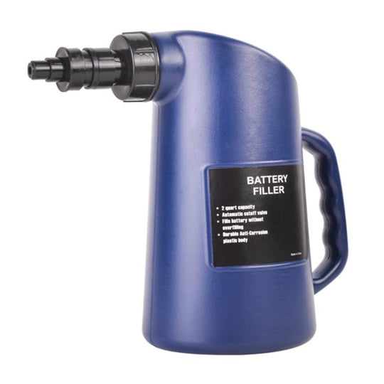 2L Car Battery Fluid Filler Battery Maintenance Tool Lead-acid Battery Liquid Filling Tool(Blue)