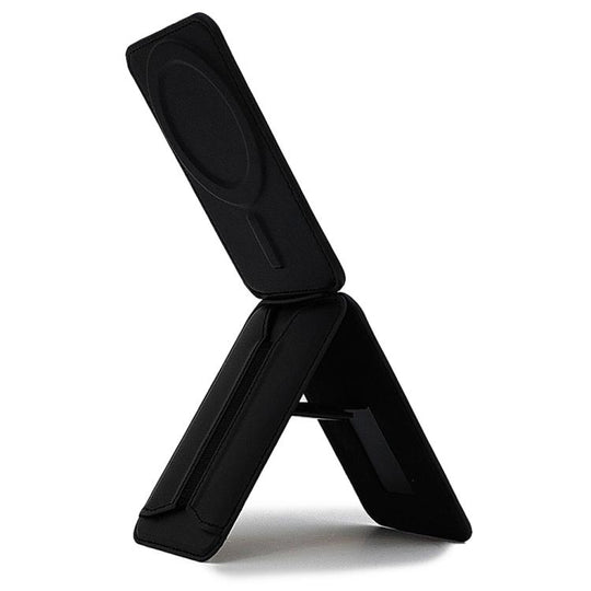 MagSafe Live Broadcast Phone Bracket Card Holder with Elastic Band(Black)