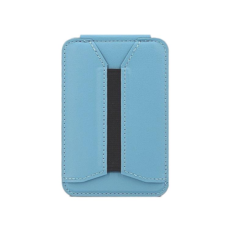 MagSafe Live Broadcast Phone Bracket Card Holder with Elastic Band(Blue) - Stand by buy2fix | Online Shopping UK | buy2fix