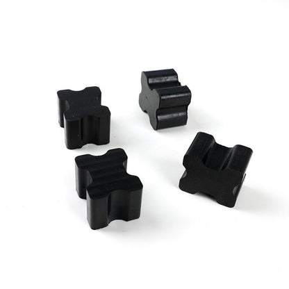 8pcs / Set Car Front Coil Spring Shock Absorber Rubber(Black) - Power Cushion by buy2fix | Online Shopping UK | buy2fix