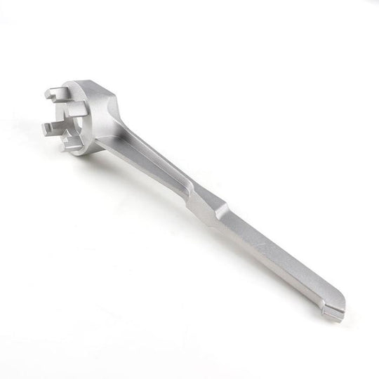 Oil Cover Lid Aluminum Drum Wrench(Silver)
