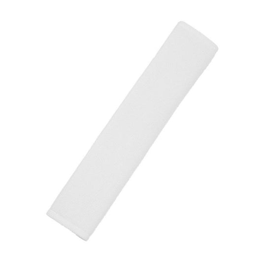 Universal Car Seat Belt Extended Ice Silk Fabric Shoulder Pad Protection Belt(White)