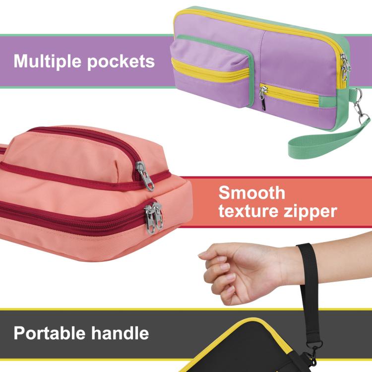 87-Key Universal Mechanical Keyboard Storage Sleeve Bag for Logitech POP Keys(Red) - Other by buy2fix | Online Shopping UK | buy2fix