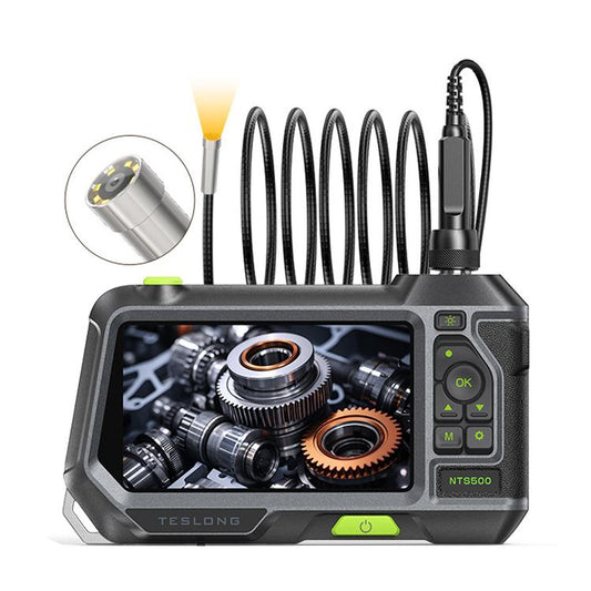 TESLONG NTS500 Industrial Pipeline Endoscope with 5 inch HD Screen, Model:7.6mm Single Lens / 3m -  by TESLONG | Online Shopping UK | buy2fix
