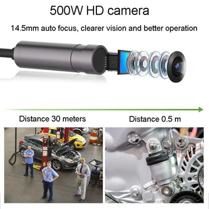 TESLONG NTS500 Industrial Pipeline Endoscope with 5 inch HD Screen, Model:Rotating 8.5mm Dual Lens / 3m -  by TESLONG | Online Shopping UK | buy2fix