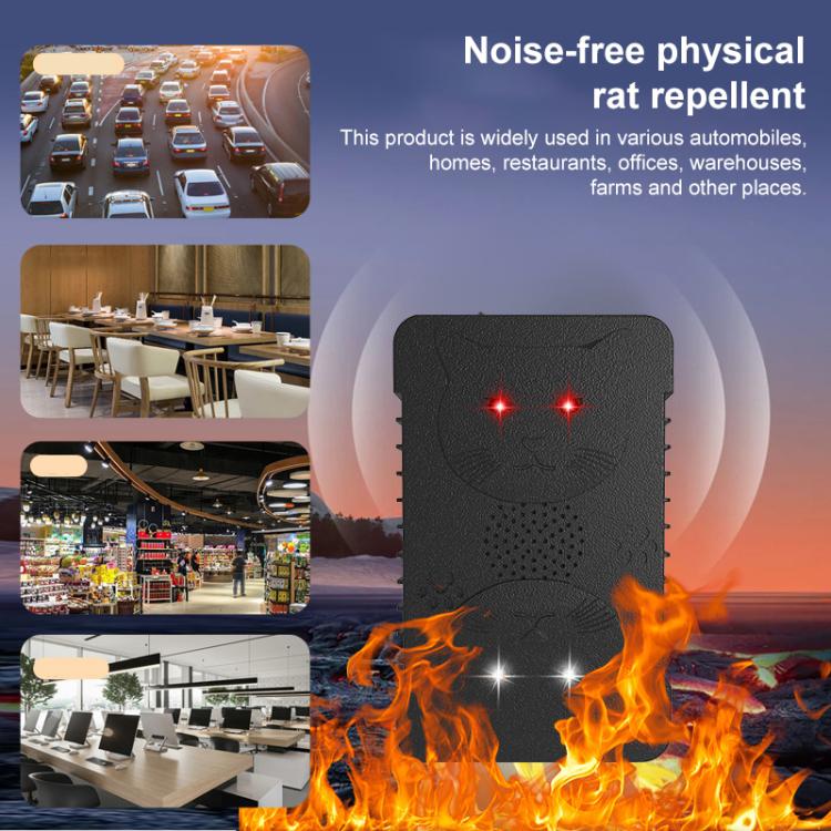 Intelligent Ultrasonic Car Mouse Repeller(Black) - Others by buy2fix | Online Shopping UK | buy2fix