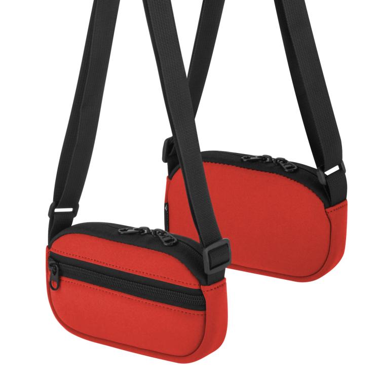 Crossbody Carrying Sleeve Bag with Adjustable Shoulder Strap & Dual Pockets for Beijue Handheld Game Console(Red) - Cases by buy2fix | Online Shopping UK | buy2fix