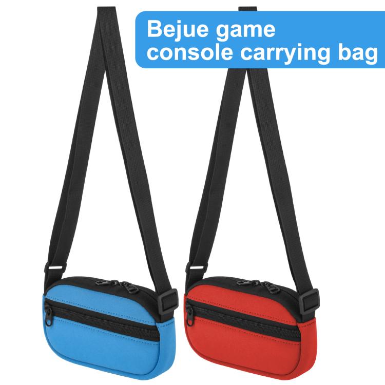 Crossbody Carrying Sleeve Bag with Adjustable Shoulder Strap & Dual Pockets for Beijue Handheld Game Console(Red) - Cases by buy2fix | Online Shopping UK | buy2fix