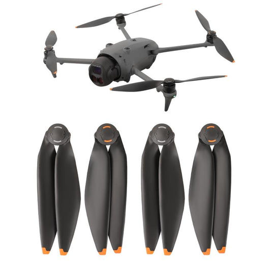 For DJI Mavic 4 Pro Sunnylife 1158F Quick-Release Propellers Blades, Type:Two Pairs(Orange Tip) - DIY Propeller by Sunnylife | Online Shopping UK | buy2fix