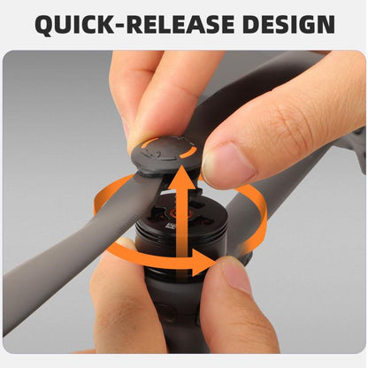 For DJI Mavic 4 Pro Sunnylife 1158F Quick-Release Propellers Blades, Type:One Pair(Orange Tip) - DIY Propeller by Sunnylife | Online Shopping UK | buy2fix